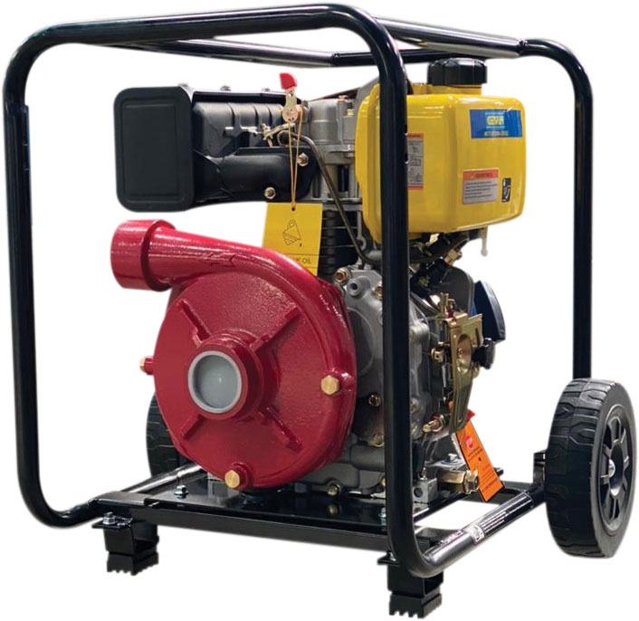 MOTOBOMBA ALTA PRESIÓN DIÉSEL 7 HP 2X2″